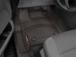 Ford F-150 FloorLiner - Front - WeatherTech - DigitalFit - Cocoa - `16-`27