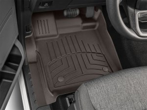 Ford F-150 Floor Mat - Front - WeatherTech - FloorLiner HP - Cocoa - `15-`20