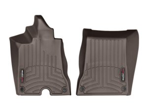 Ferrari California T FloorLiner - Front - WeatherTech - DigitalFit - Cocoa - `15-`27