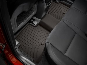 Kia Sportage Floor Mat Set - Rear - WeatherTech - FloorLiner HP - Cocoa - `17-`27 Kia Sportage Floor Mat Set - Rear - WeatherTech - FloorLiner HP - Cocoa - `17-`27