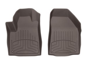Jeep Cherokee Floor Mat - Front - WeatherTech - FloorLiner HP - Cocoa - `16-`27
