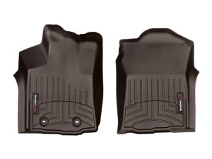 Toyota Tacoma FloorLiner - Front - WeatherTech - DigitalFit - Cocoa - `16-`27
