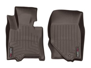 Infiniti EX35 Floor Mats - Front - WeatherTech - FloorLiner DigitalFit - Cocoa - `08-`13