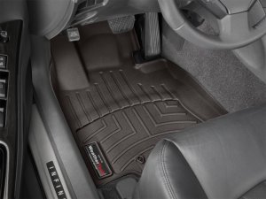 Infiniti EX35 Floor Mats - Front - WeatherTech - FloorLiner DigitalFit - Cocoa - `08-`13