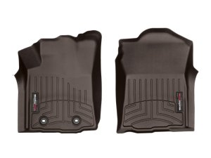 Toyota Tacoma FloorLiner - Front - WeatherTech - DigitalFit - Cocoa - `16-`27