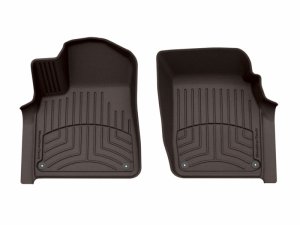 Audi Q7 Floor Mats - Front - WeatherTech - FloorLiner HP - Cocoa - `17-`25 Audi Q7 Floor Mats - Front - WeatherTech - FloorLiner HP - Cocoa - `17-`25