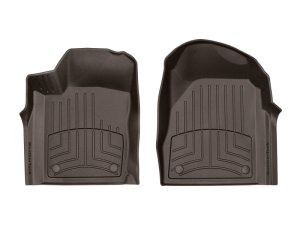 Dodge Durango Floor Mat Set - Front - WeatherTech - FloorLiner HP - Cocoa - `16-`27