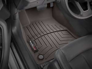 Audi A4 FloorLiner - Front - WeatherTech - DigitalFit - Cocoa - `17-`27