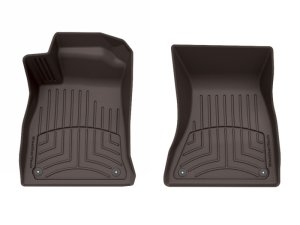 Audi S4 Floor Mat Set - Front - WeatherTech - FloorLiner HP - Cocoa - `17-`24 Audi S4 Floor Mat Set - Front - WeatherTech - FloorLiner HP - Cocoa - `17-`24