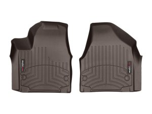 Chrysler Pacifica FloorLiner - Front - WeatherTech - DigitalFit - Cocoa - `17-`27