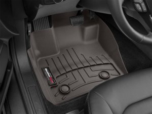 Ford Fusion FloorLiner - Front - WeatherTech - DigitalFit - Cocoa - `17-`27