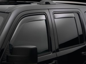 Nissan Rogue Wind Deflectors - Front + Rear - WeatherTech - Light Smoke - `14-`27
