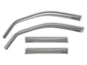 Nissan Rogue Wind Deflectors - Front + Rear - WeatherTech - Light Smoke - `14-`27