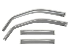 Nissan Rogue Wind Deflectors - Front + Rear - WeatherTech - Light Smoke - `14-`27