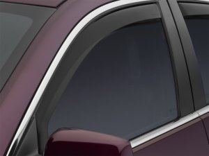 Chevrolet Malibu Wind Deflectors - Front - WeatherTech - Dark Smoke - `13-`27