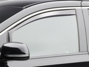 Subaru Forester Wind Deflector - Front - WeatherTech - Dark Smoke - `19-`24 Subaru Forester Wind Deflector - Front - WeatherTech - Dark Smoke - `19-`24