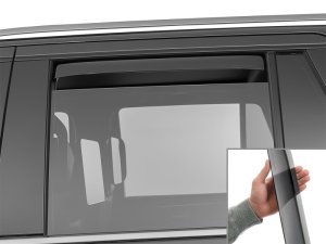 Cadillac Escalade Wind Deflectors - Rear - WeatherTech - Dark Tint - `21-`26