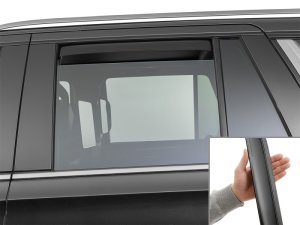 Cadillac Escalade Wind Deflector - Rear - WeatherTech - Matte Black - `21-`26