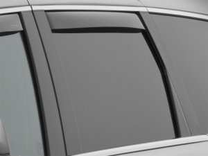Jeep Grand Cherokee Rear Side Window Deflectors - WeatherTech - Dark Smoke - `11-`27