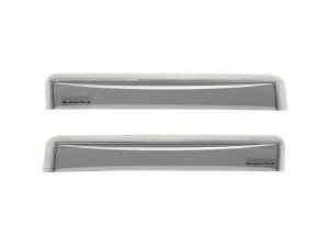 Hyundai Kona Wind Deflectors - Rear - WeatherTech - Dark Smoke - `18-`27
