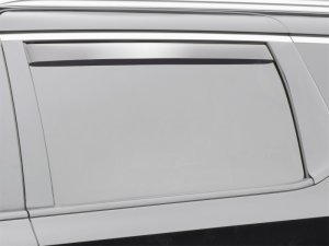 Subaru Forester Wind Deflectors - Rear - WeatherTech - Dark Smoke - `19-`24