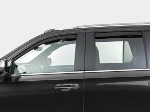 Cadillac Escalade Wind Deflectors - Front + Rear - WeatherTech - Matte Black - `21-`26 Cadillac Escalade Wind Deflectors - Front + Rear - WeatherTech - Matte Black - `21-`26