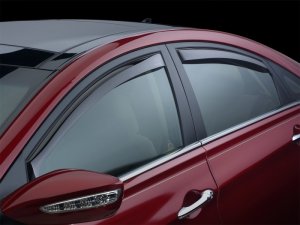 Acura ILX Wind Deflectors - Front + Rear - WeatherTech - Dark Smoke - `13-`27