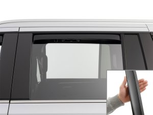Cadillac Escalade-ESV Deflector - Rear - WeatherTech - Matte Black - `21-`26