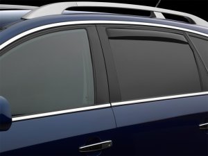 Infiniti QX60 Wind Deflectors - Rear - WeatherTech - Dark Tint - `22-`25