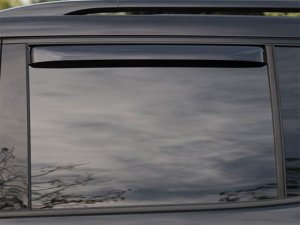 Buick Enclave Side Window Deflector - Rear - WeatherTech - Dark Tint - `25-`26 Buick Enclave Side Window Deflector - Rear - WeatherTech - Dark Tint - `25-`26