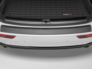 Audi Q5 BumperTopper - Rear - WeatherTech - Black - `18-`25 Audi Q5 BumperTopper - Rear - WeatherTech - Black - `18-`25
