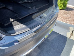 Mazda CX-9 BumperTopper - Rear - WeatherTech - Black - `20-`23 Mazda CX-9 BumperTopper - Rear - WeatherTech - Black - `20-`23