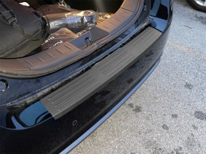 Nissan Leaf BumperTopper - Rear - WeatherTech - Black - `18-`24