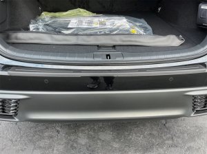 Lexus RX BumperTopper - Rear - WeatherTech - Black - `23-`24 Lexus RX BumperTopper - Rear - WeatherTech - Black - `23-`24