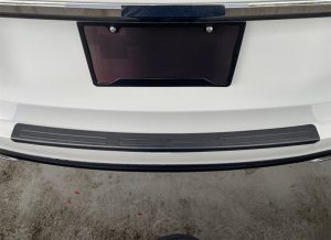 Mercedes-Benz GLE BumperTopper - Rear - WeatherTech - Black - `21-`24