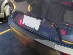 Mazda CX-30 BumperTopper - Rear - WeatherTech - Black - `20-`24 Mazda CX-30 BumperTopper - Rear - WeatherTech - Black - `20-`24