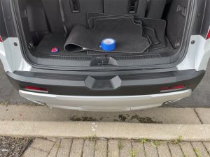 GMC Acadia BumperTopper - Rear - WeatherTech - Black - `17-`23