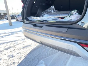 Hyundai Tucson BumperTopper - Rear - WeatherTech - Black - `22-`25 Hyundai Tucson BumperTopper - Rear - WeatherTech - Black - `22-`25