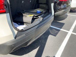 Toyota Grand Highlander Bumper Top Pad - Rear - WeatherTech - Black - 2024+