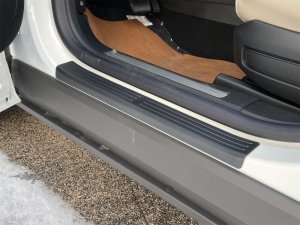 Lincoln Corsair Sill Protector - WeatherTech - Black - `20-`25
