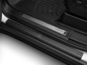 Cadillac Escalade Door Sill Protector - WeatherTech - SillProtector - Black - `21-`26 Cadillac Escalade Door Sill Protector - WeatherTech - SillProtector - Black - `21-`26