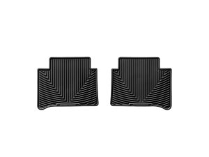 Mercedes-Benz E-Class Floor Mats - Rear - WeatherTech - All-Weather - Black - `03-`09