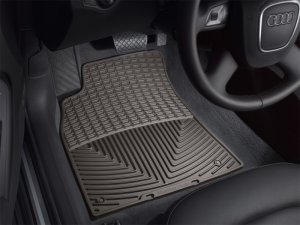 Audi S5 Floor Mats - Front - WeatherTech - All-Weather - Cocoa - `08-`15
