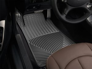 Mercedes-Benz CLK320 Rubber Mats - Front - WeatherTech - All-Weather - Black - `98-`02 Mercedes-Benz CLK320 Rubber Mats - Front - WeatherTech - All-Weather - Black - `98-`02