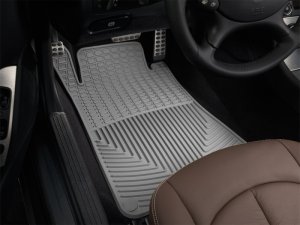 Mercedes-Benz CLK320 Floor Mats - Front - WeatherTech - All-Weather - Grey - `98-`02