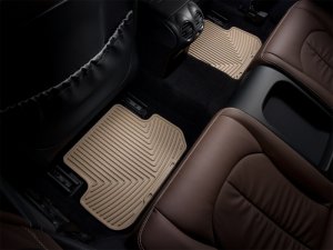 Mercedes-Benz CLK320 Floor Mat Set - Rear - WeatherTech - Rubber, All-Weather - Tan - `98-`02