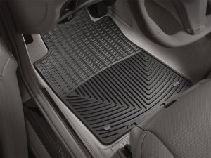 Mercedes-Benz E-Class Floor Mats - Front - WeatherTech - All-Weather - Black - `03-`09