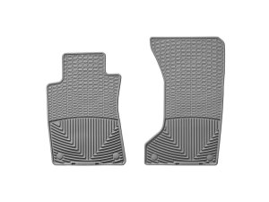 Mercedes-Benz E-Class Floor Mats - Front - WeatherTech - Rubber - Grey - `03-`09