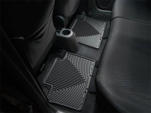 Toyota Yaris Floor Mats - Rear - WeatherTech - All-Weather Rubber - Black - `07-`11