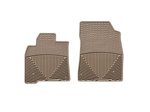 Lexus LX Rubber Mats - Front - WeatherTech - All-Weather - Tan - `08-`13